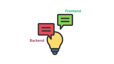 frontend and backend