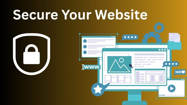 secure your website